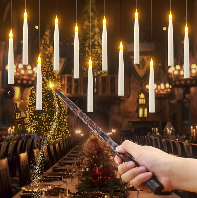 Magiske svævende lys