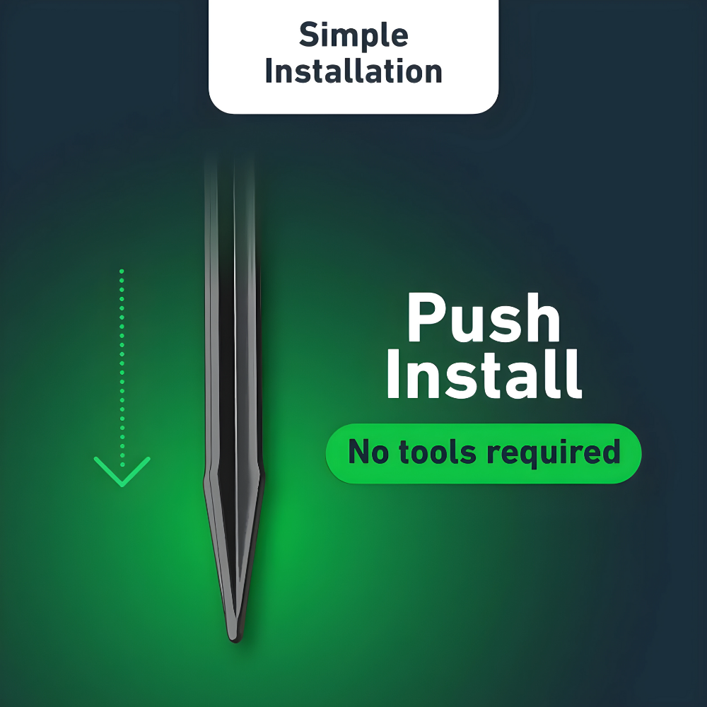 Luminex™ - Elegant solcellelys til pullerter