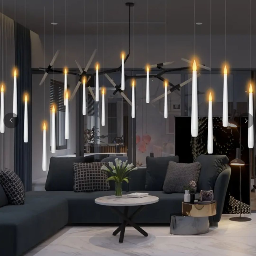 Magiske svævende lys