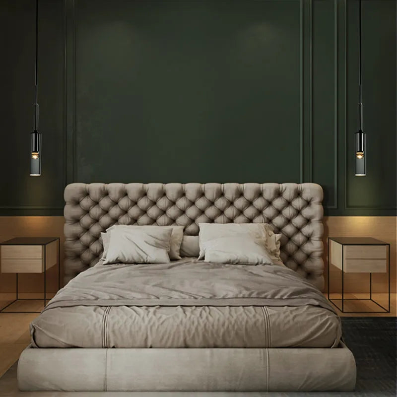 Scandinavin røget vin-væglampe