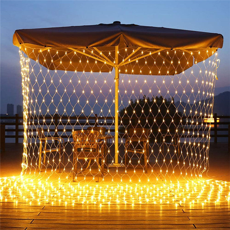 1.5 x 1.5 m - 2.5 x 3.0 m solcelle-LED-netlys