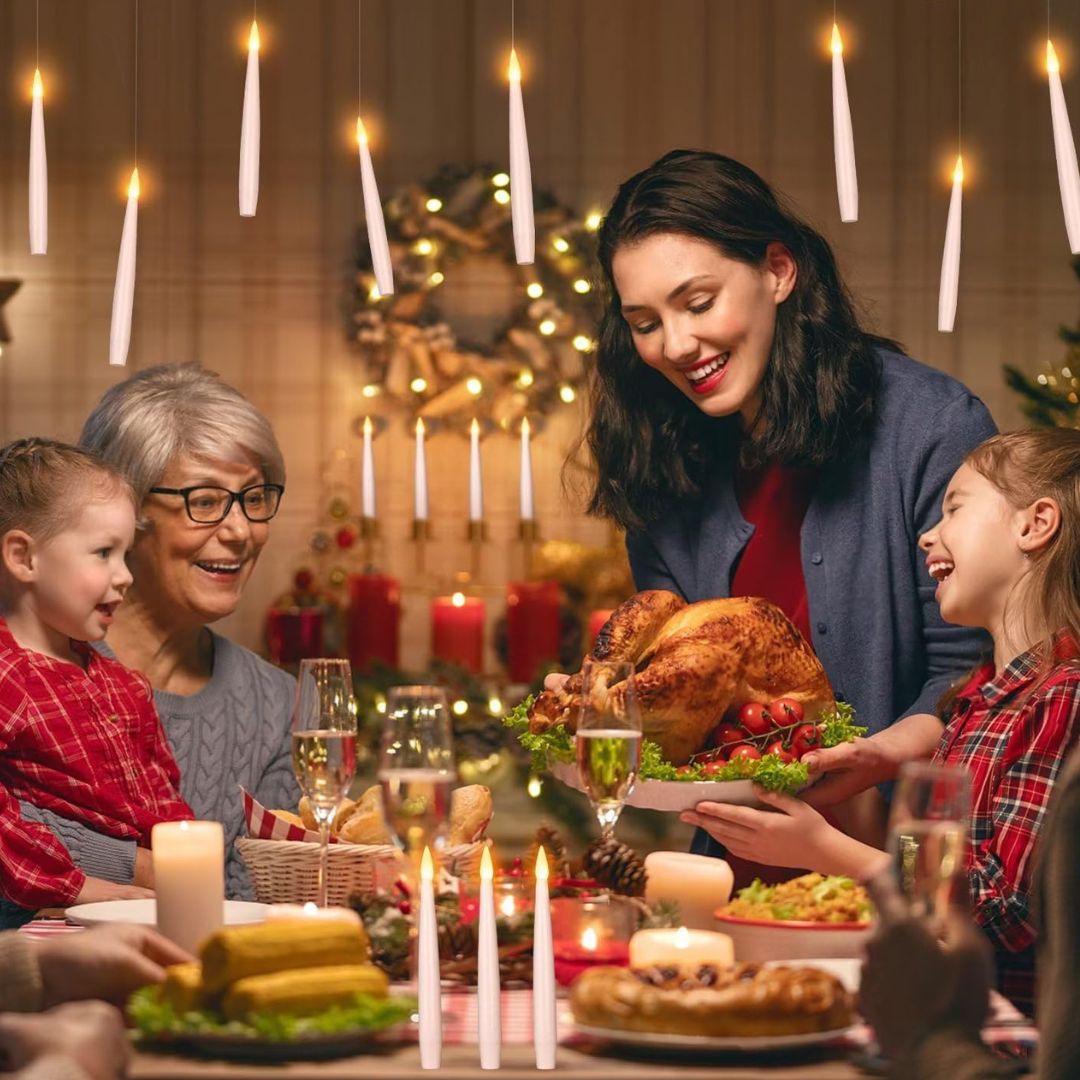 Magiske svævende lys