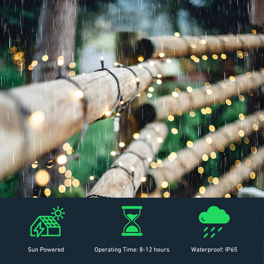 StringFairy™ - Solcelledrevne udendørs bånd