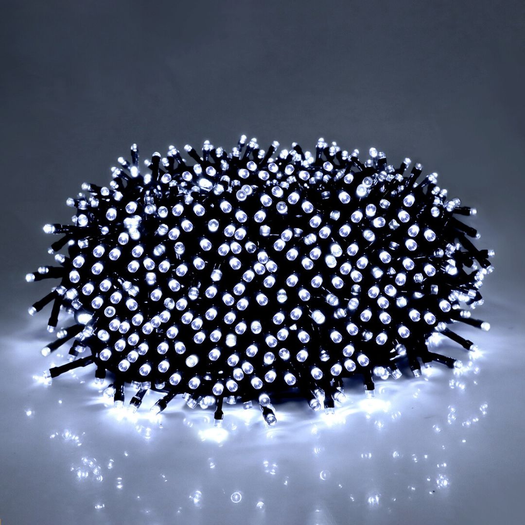 10m-100m tilslutningsbar lyskæde med LED-lys