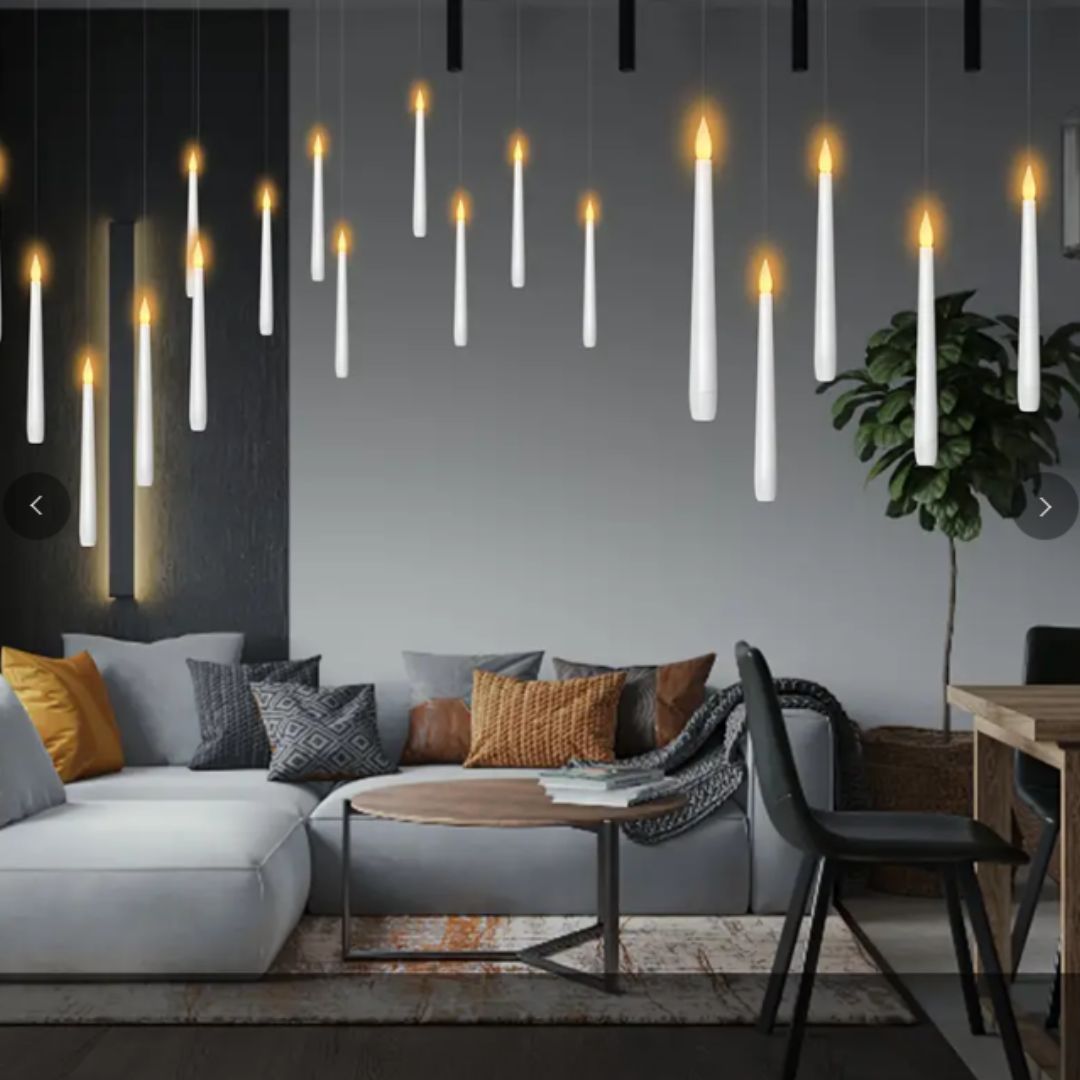 Magiske svævende lys