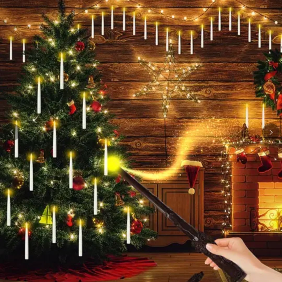 Magiske svævende lys