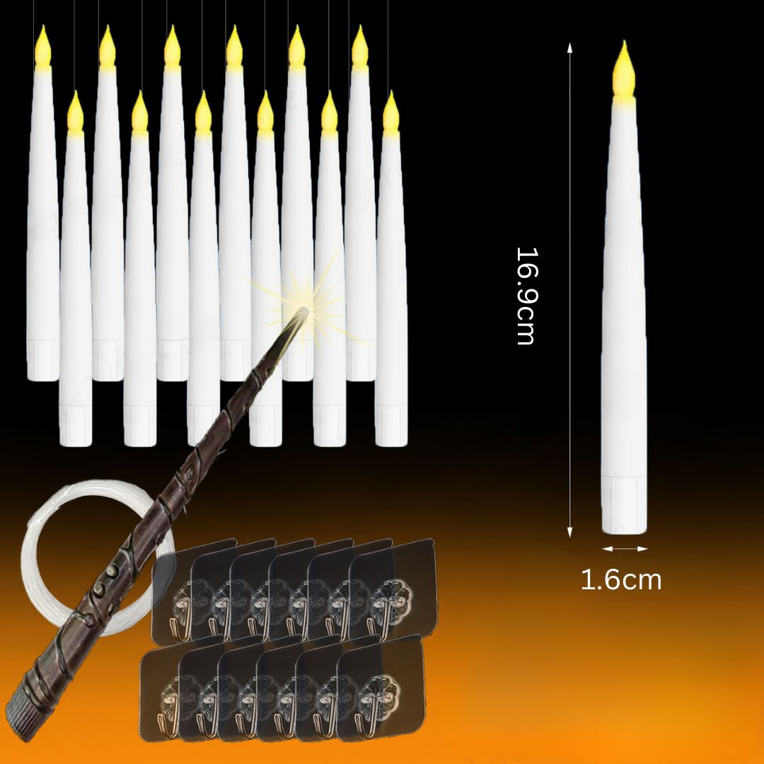 Magiske svævende lys