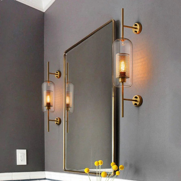 Aether - Moderne væglampe af glas