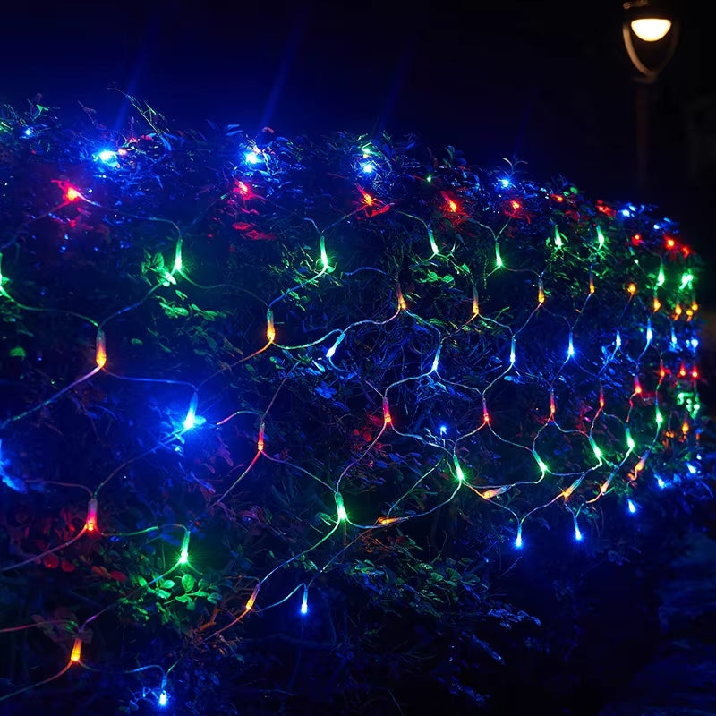 1.5 x 1.5 m - 2.5 x 3.0 m solcelle-LED-netlys