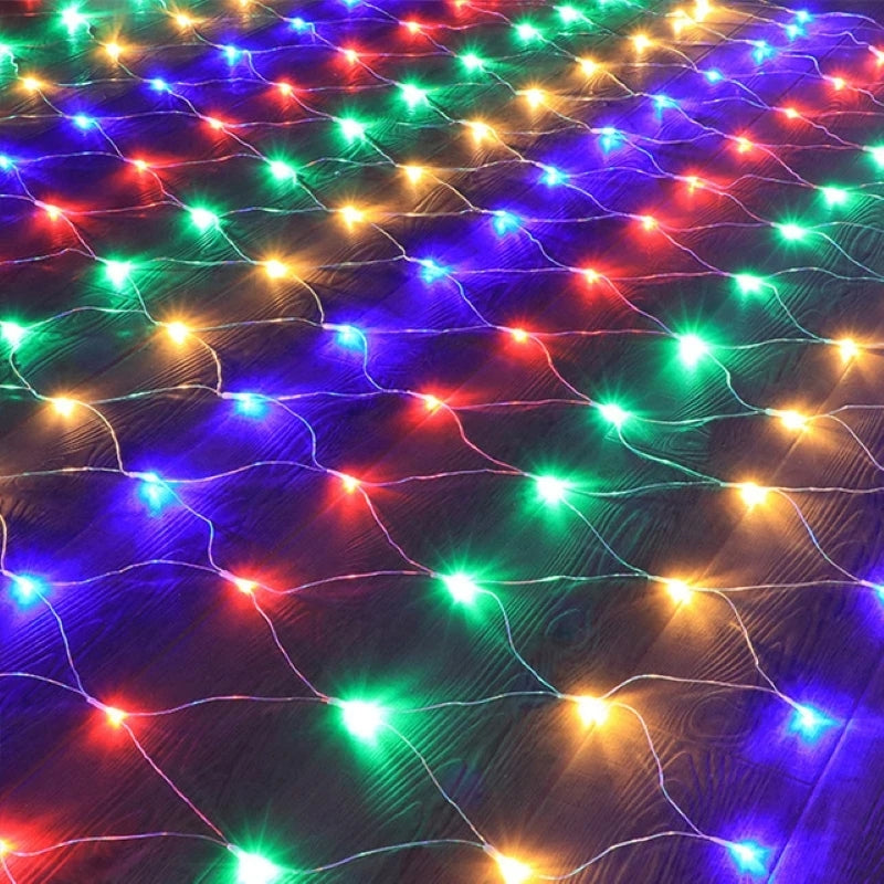 1.5 x 1.5 m - 2.5 x 3.0 m solcelle-LED-netlys