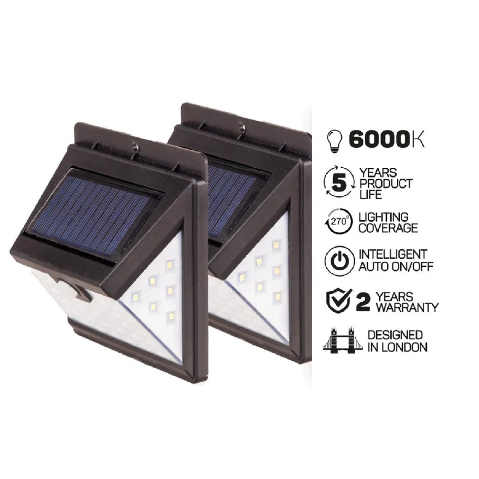 SolarMini™- 40 LED solcellelys
