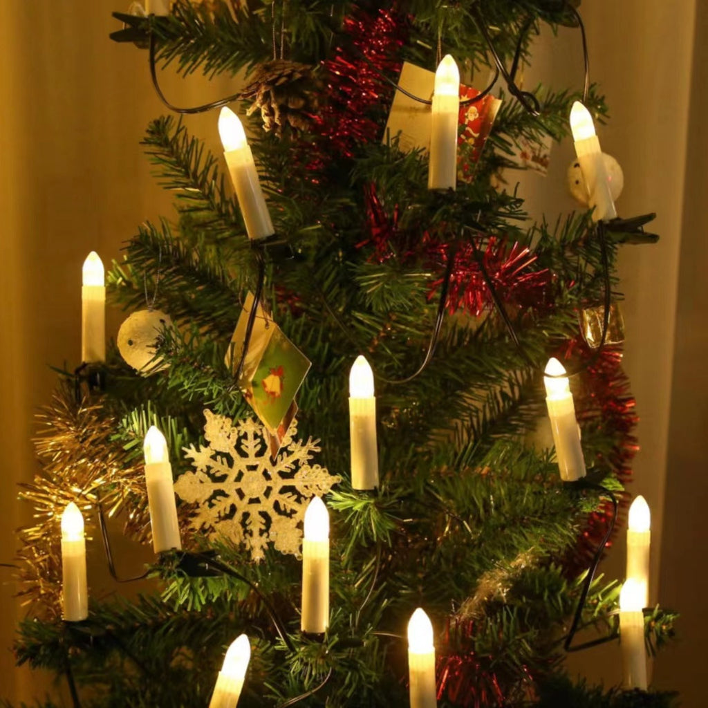 10-20 LED'er juletræslys i lyskæder
