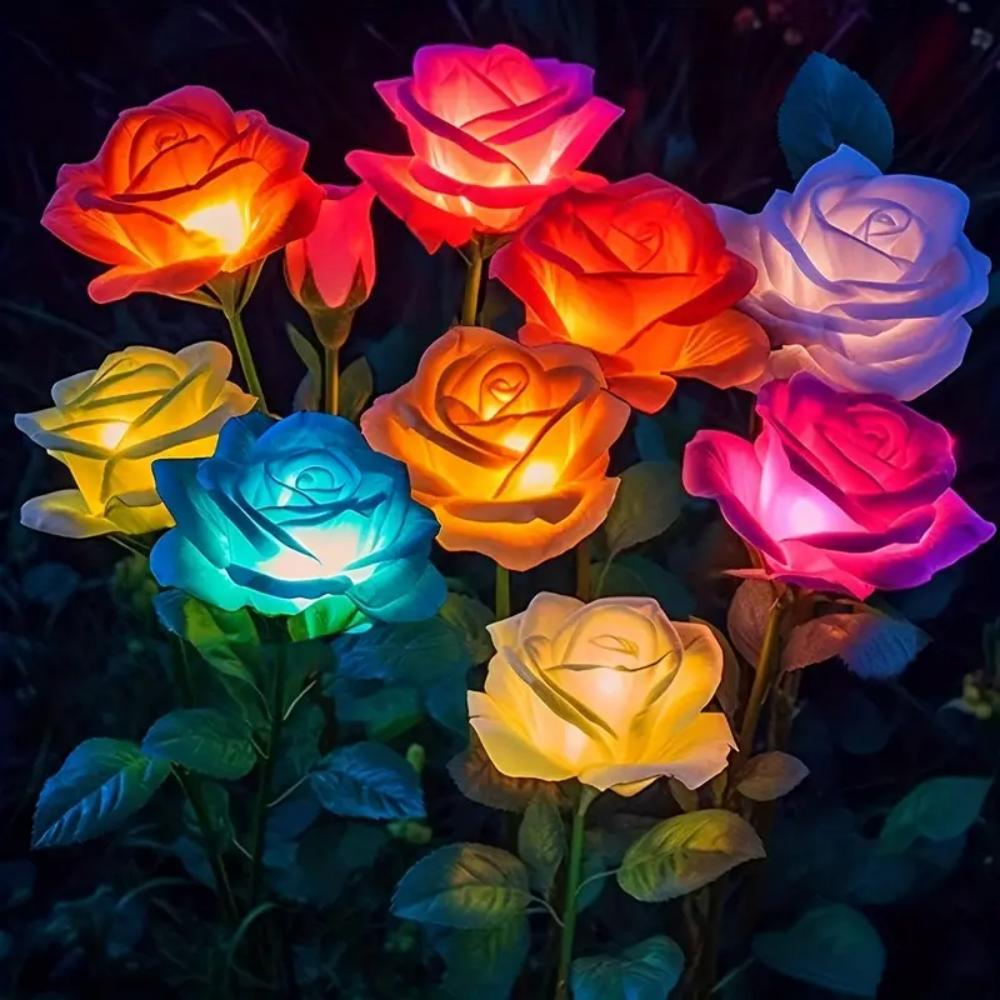 Rose - Solcellelamper