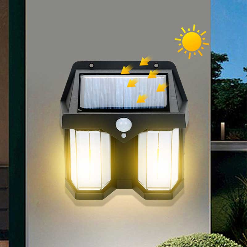 SuncrestDuo™ - IP65 solcelle-væglampe