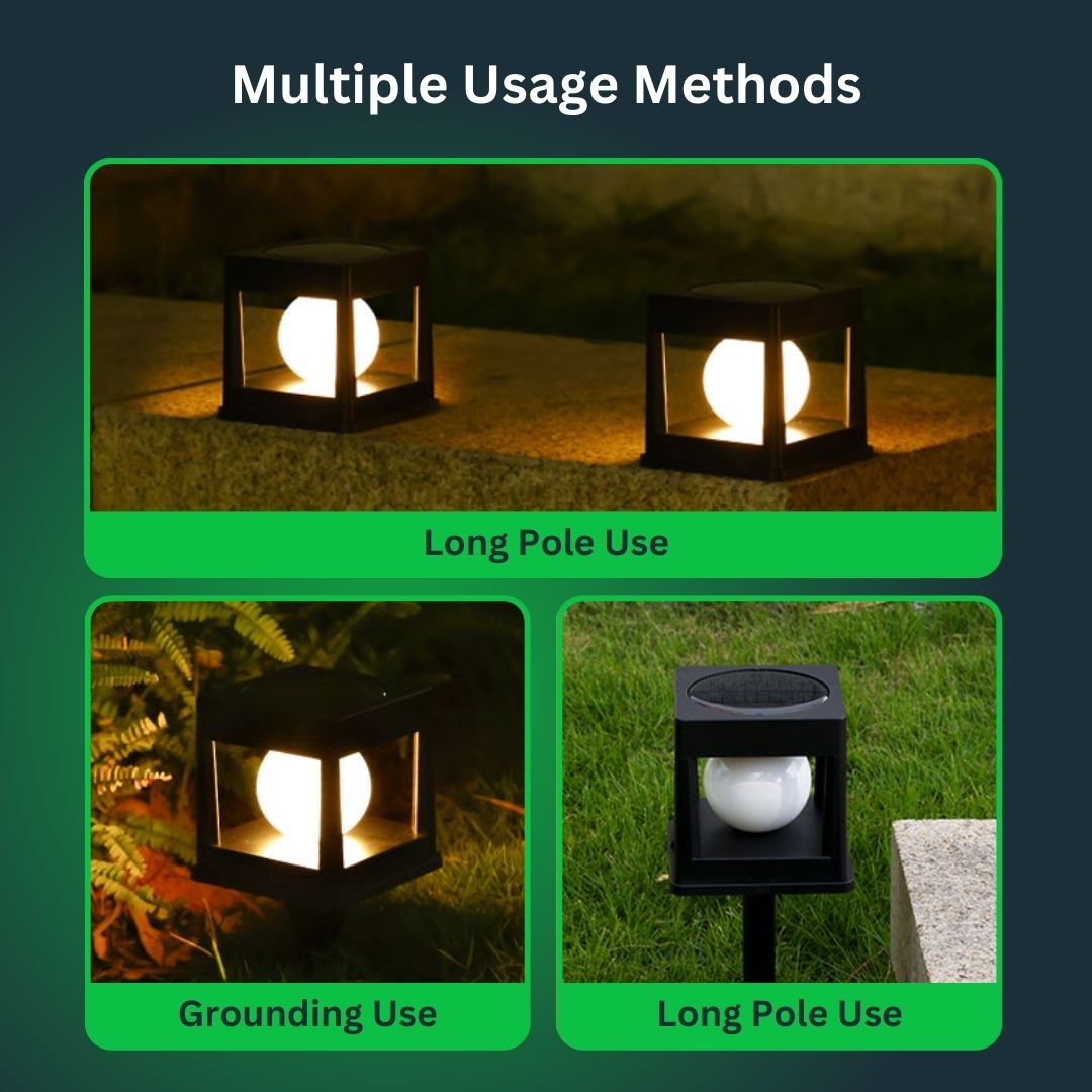CubeGlow™ - verlichting op zonne-energie voor omheiningen en paden
