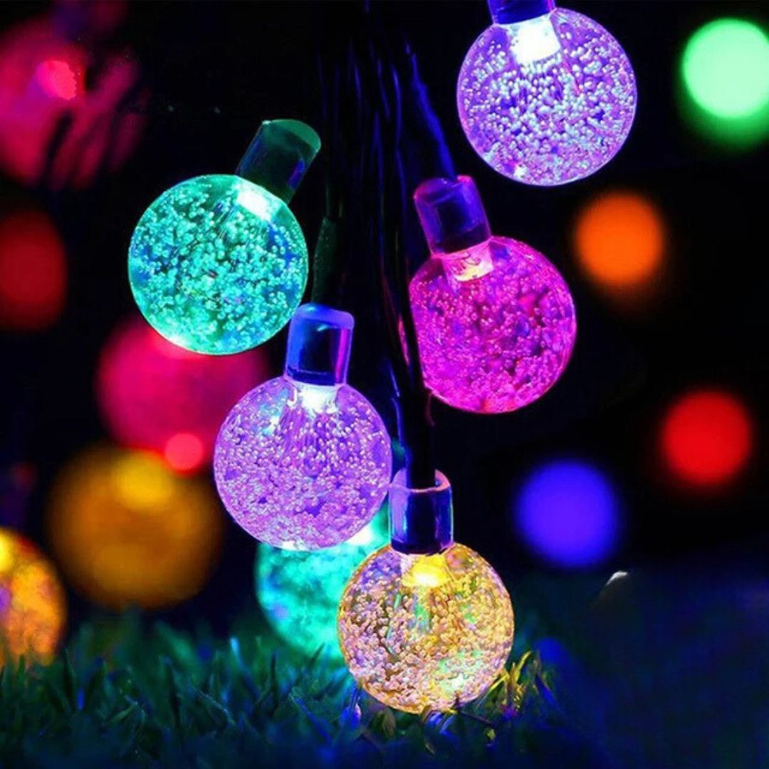 5m-12m solcelle LED-festonelys