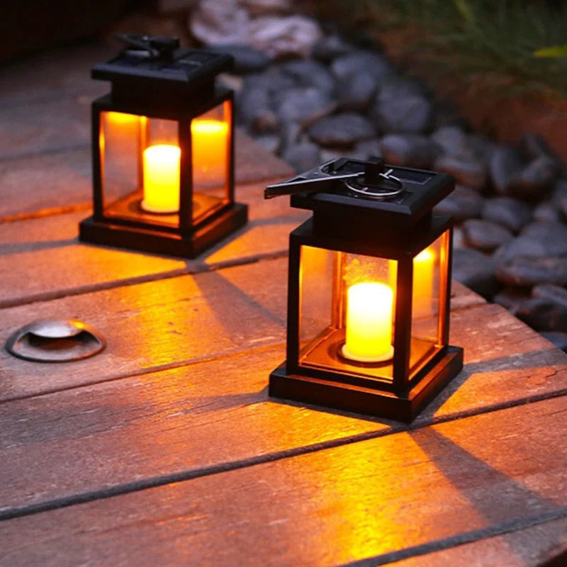 SolarGlow™ - Udendørs LED-hængende lanterner