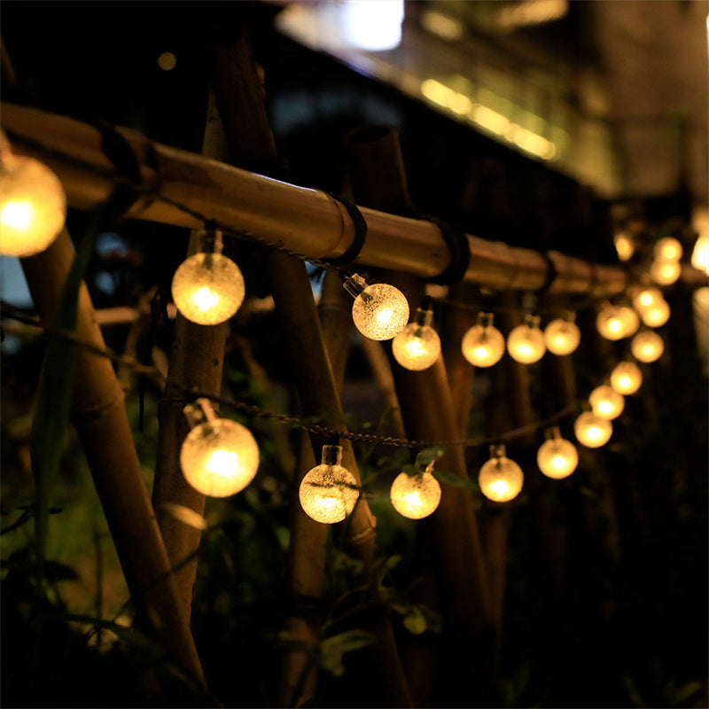 5m-12m solcelle LED-festonelys