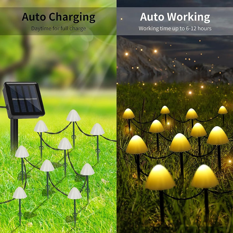 SunShroom™ - paddestoelverlichting op zonne-energie
