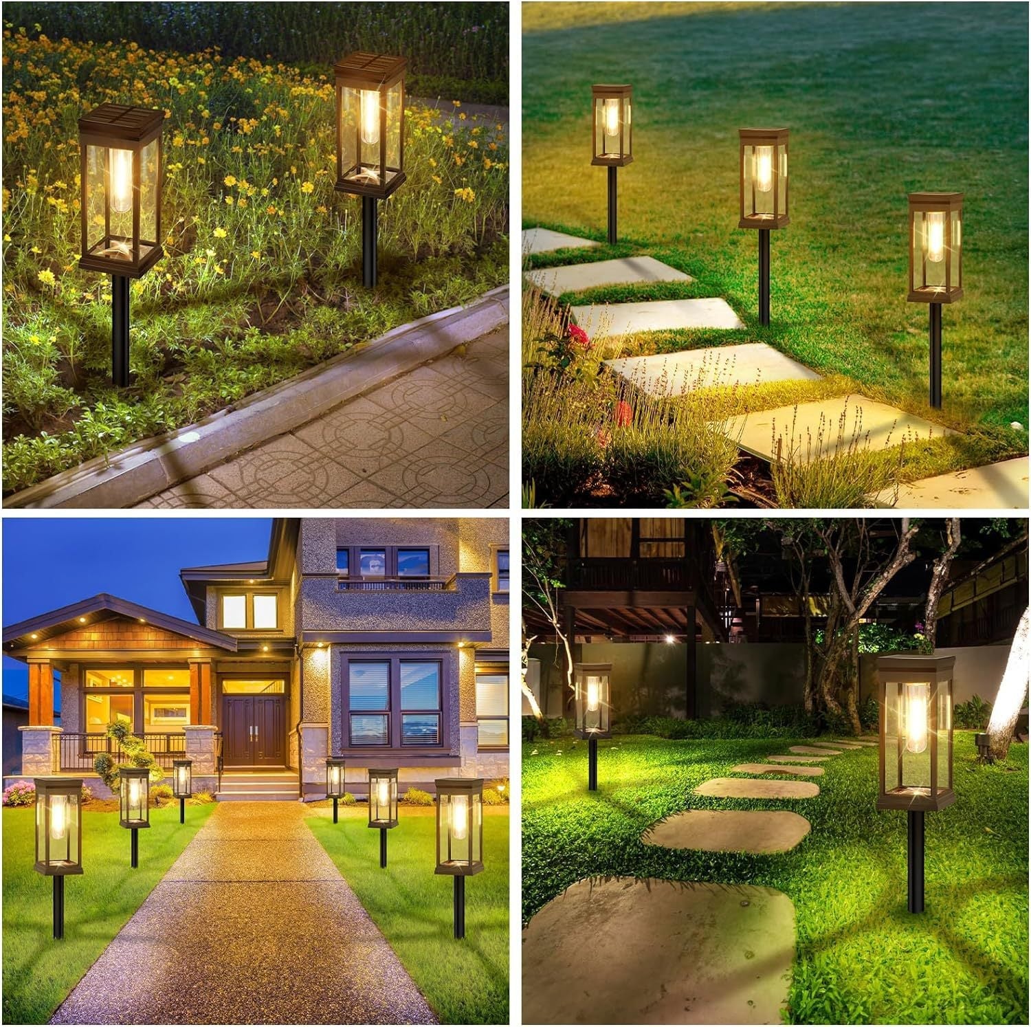 DreamScape™- Elegant kubisk solcellebelysning til gangbroer
