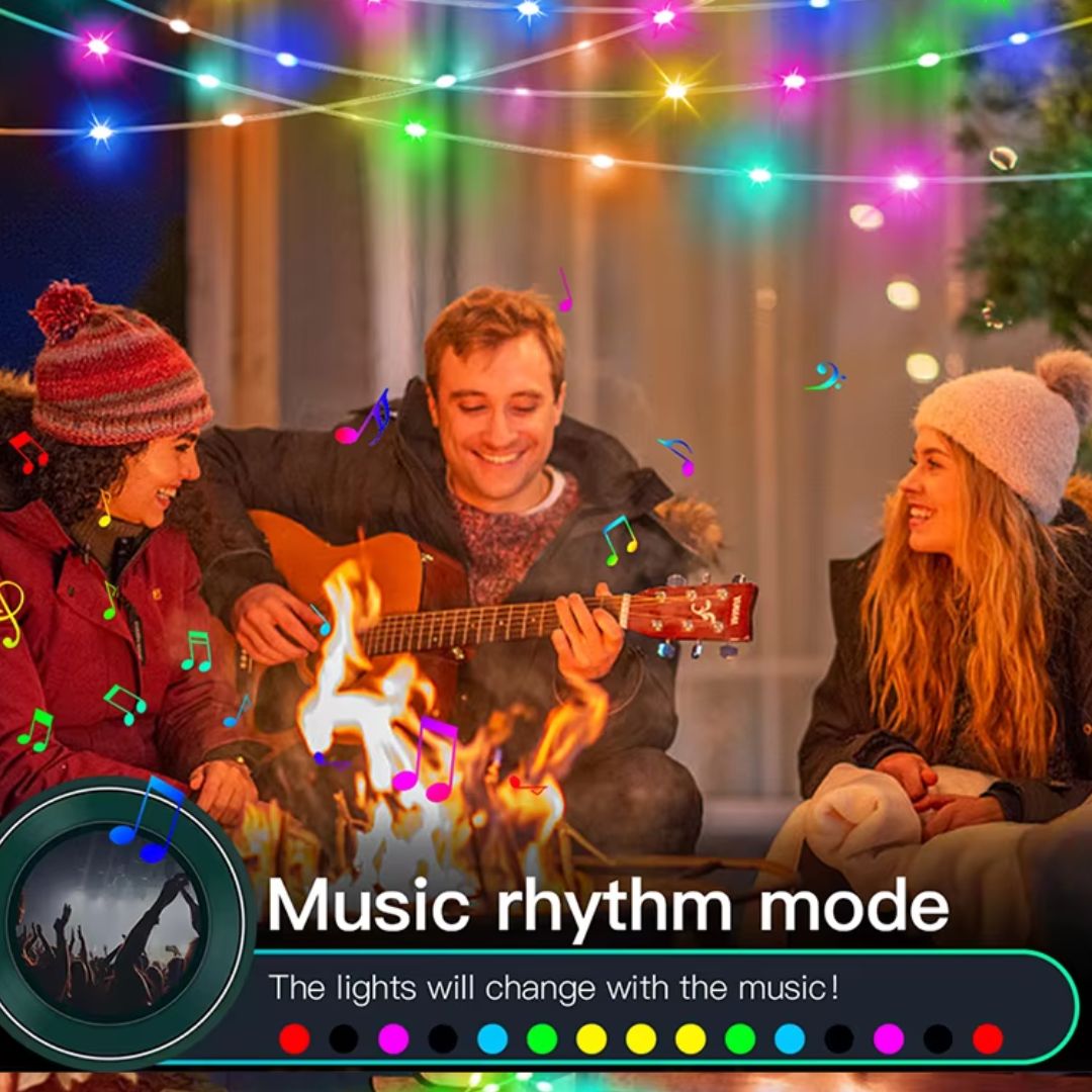 Smart RGB-lyskæde