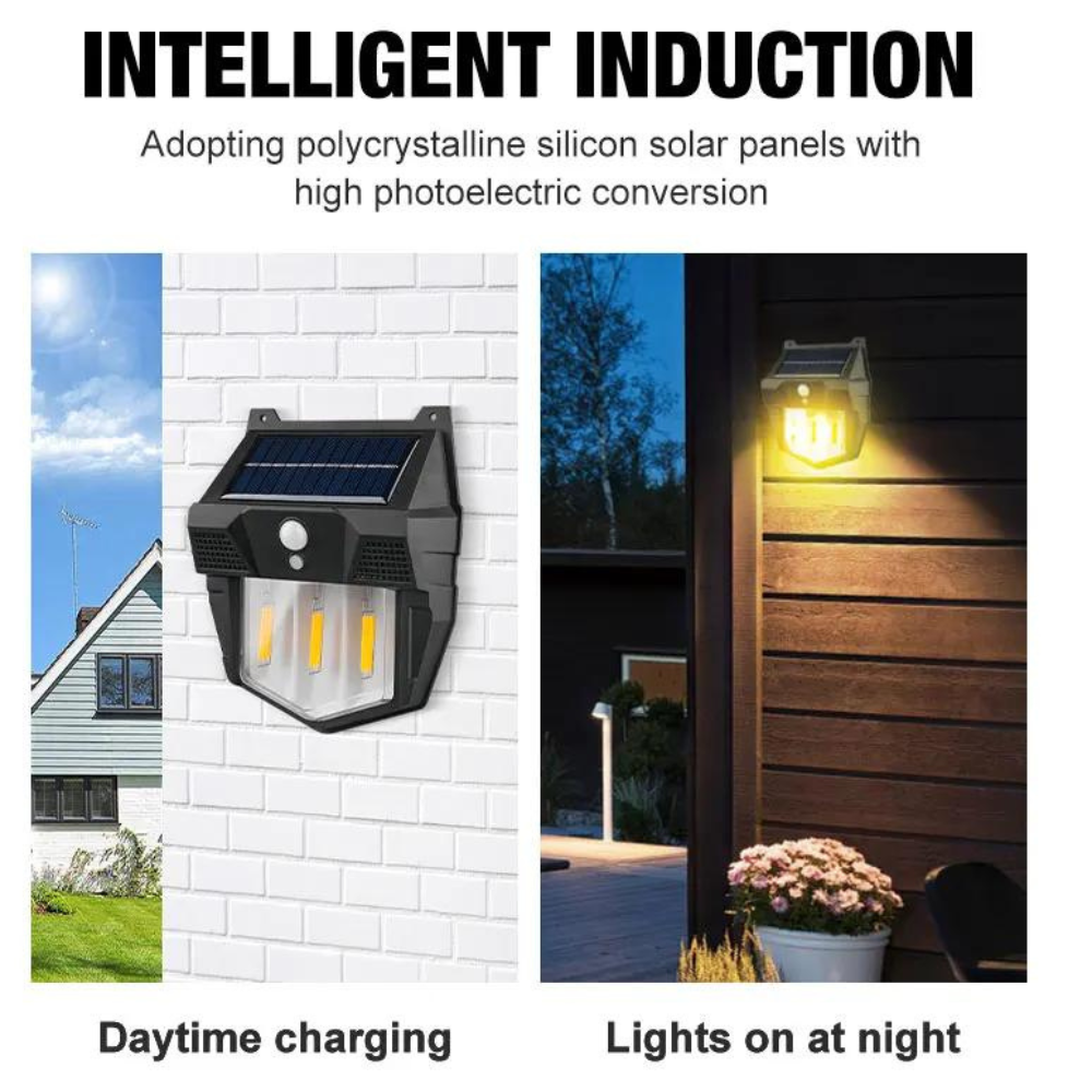 Suncrest™ - IP65 Solar væglampe