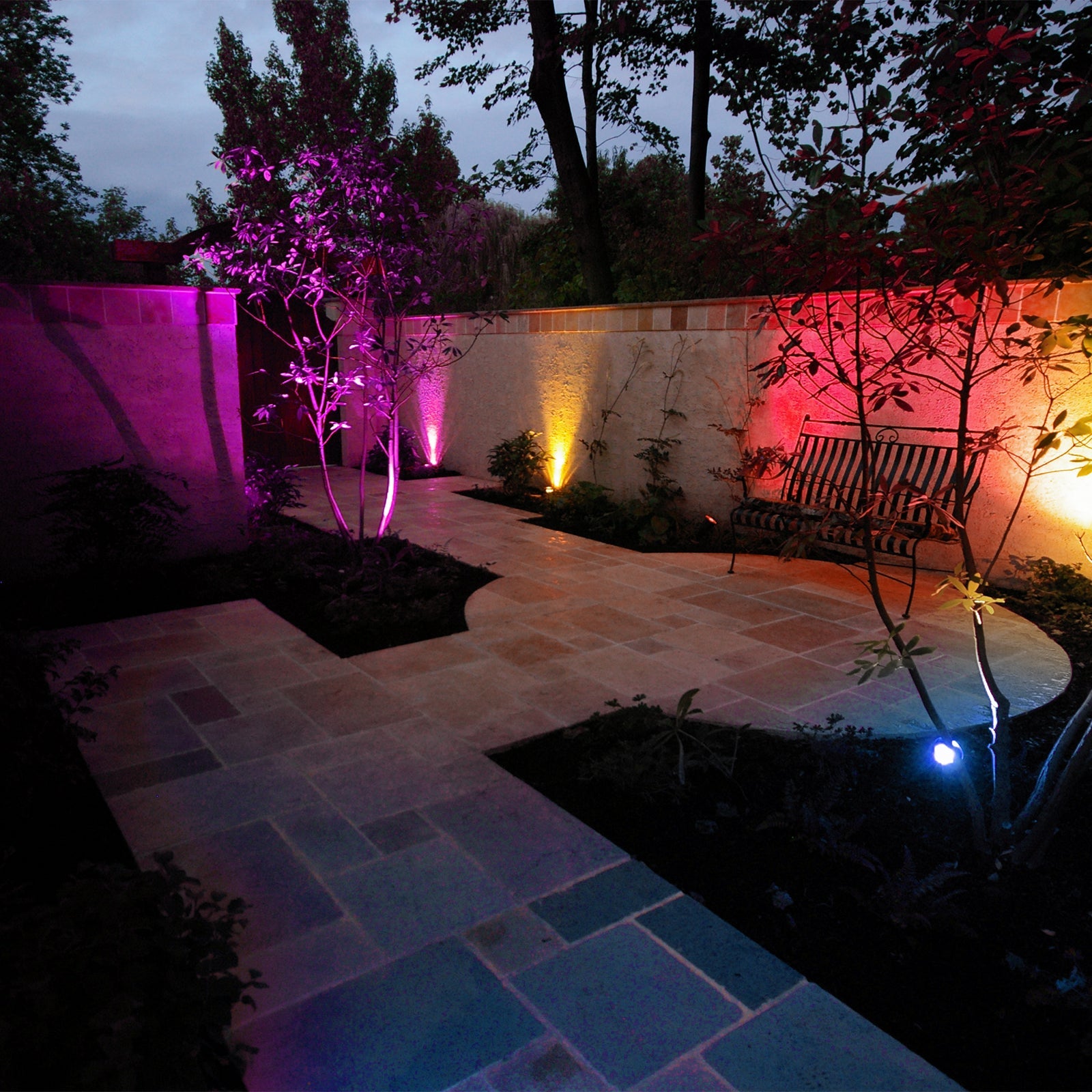 ColourSplash™ - udendørs RGB spotlys-solcellelamper