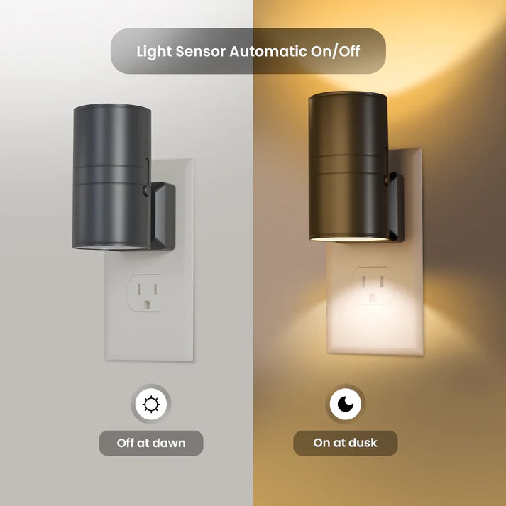 ComfortGlow - Dæmpbar plug-in natlampe
