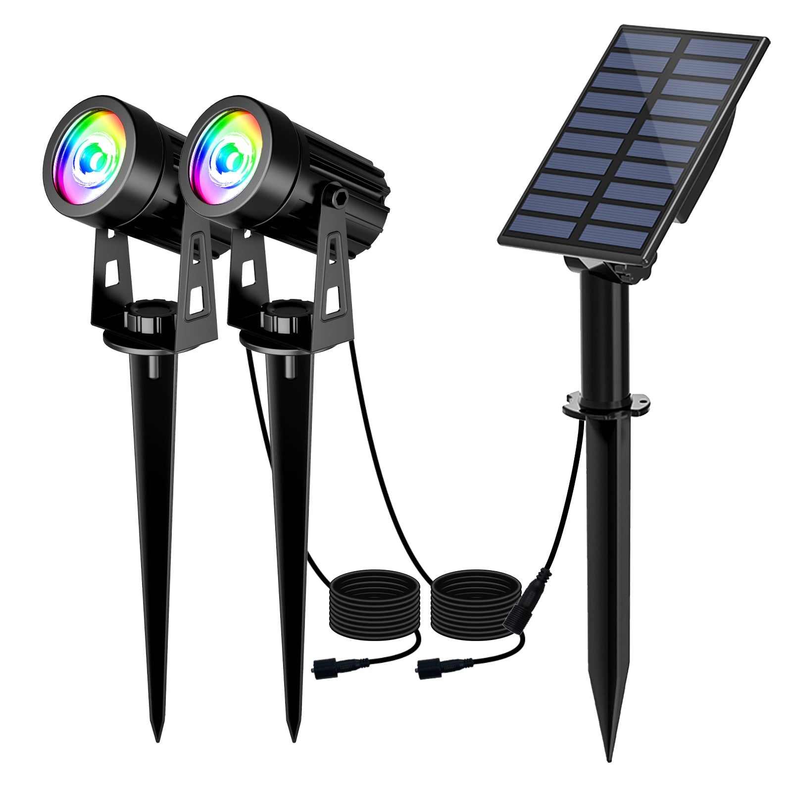 ColourSplash™ - udendørs RGB spotlys-solcellelamper