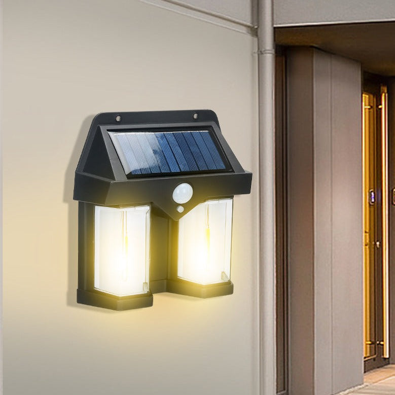 SuncrestDuo™ - IP65 solcelle-væglampe