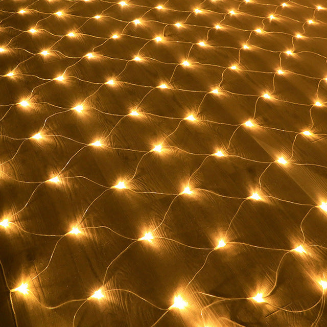 1.5 x 1.5 m - 2.5 x 3.0 m solcelle-LED-netlys