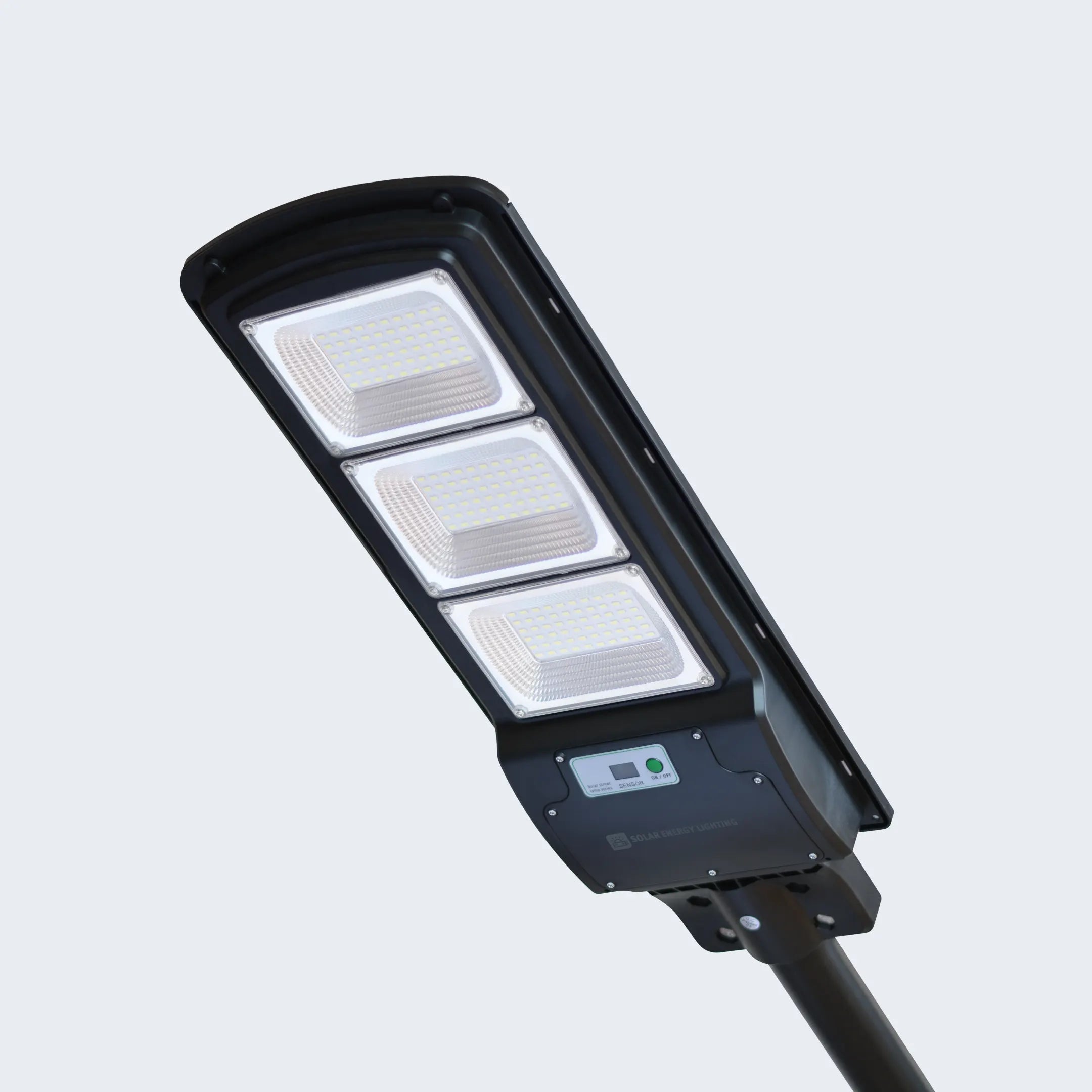 IlluminateSolarMega™- Den ultimative 375W/6500 lumen ultralyse solcelle-gadelygte (Bundle-tilbud)
